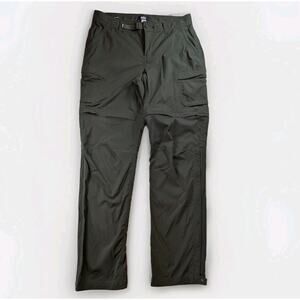 Women’s REI Co Op Dark Green Convertible Hiking Pants Size 10 Gorpcore Utility